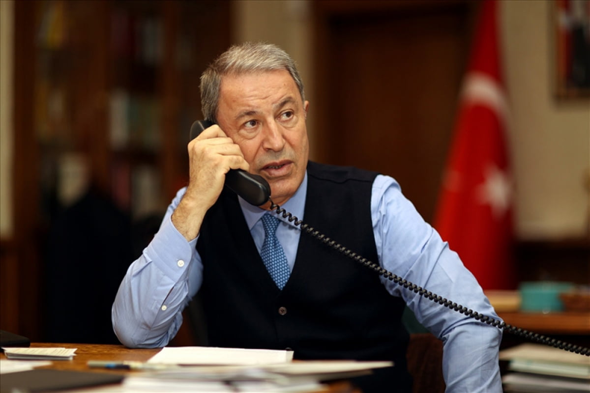 Milli Savunma Bakanı Hulusi Akar, Rusya Federasyonu Savunma Bakanı Sergey