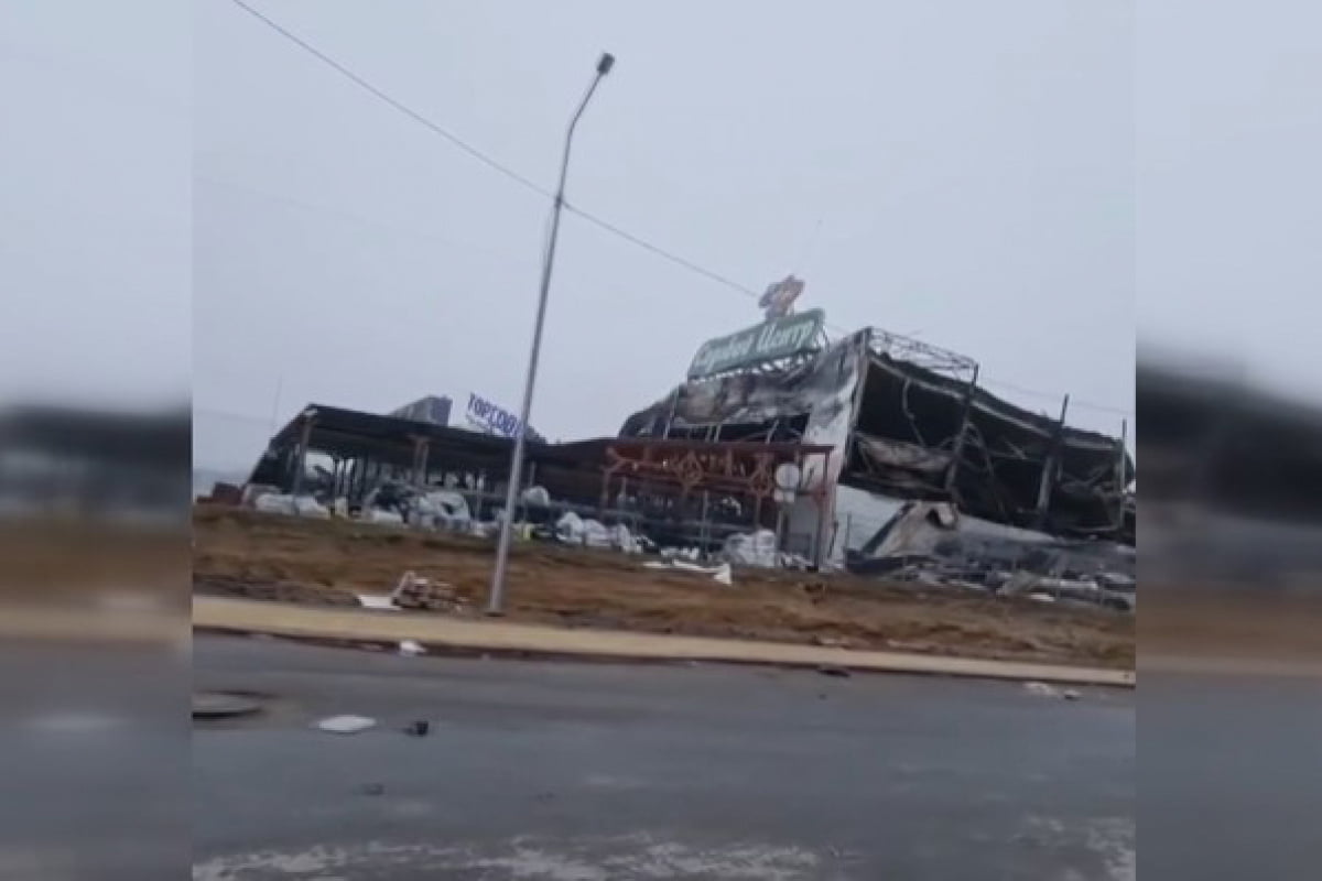 Ukrayna'nın başkenti Kiev yakınlarındaki Buça, Rus askerlerinden temizlendikten sonra görüntülendi.