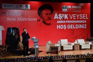 Bahçelievler Belediyesi, Aşık Veysel Şatıroğlu için vefatının 49. yılı münasebetiyle