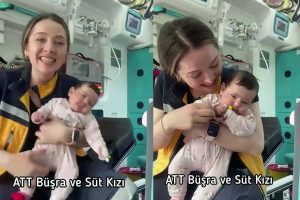 Pendik'te görev yapan acil tıp teknikeri Büşra Durmaz, gittiği bir