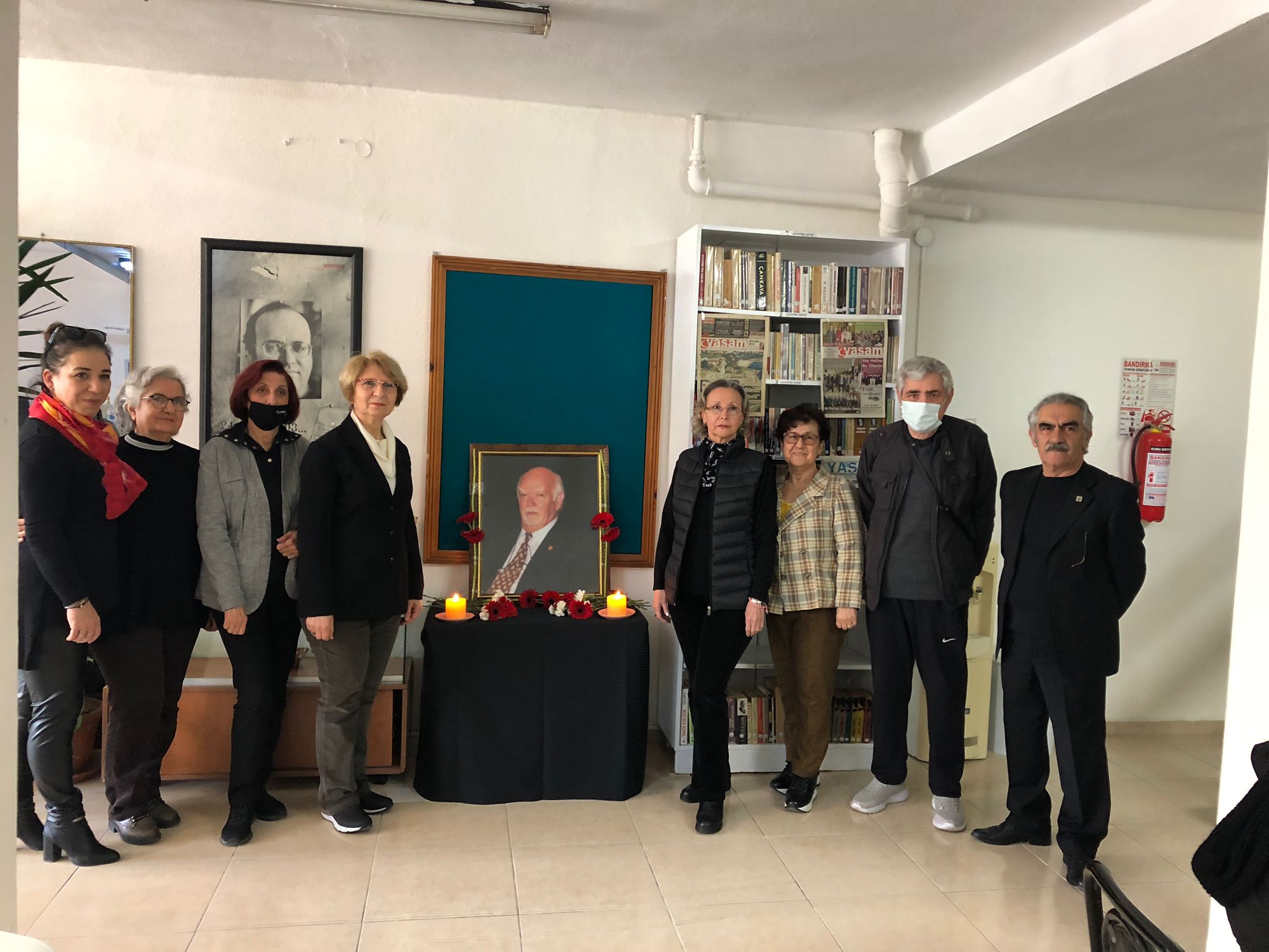 Melih Çınar anıldı Atatürkçü Düşünce Derneği (ADD) Bandırma Şubesi´nin kurucu başkanı Melih Çınar,