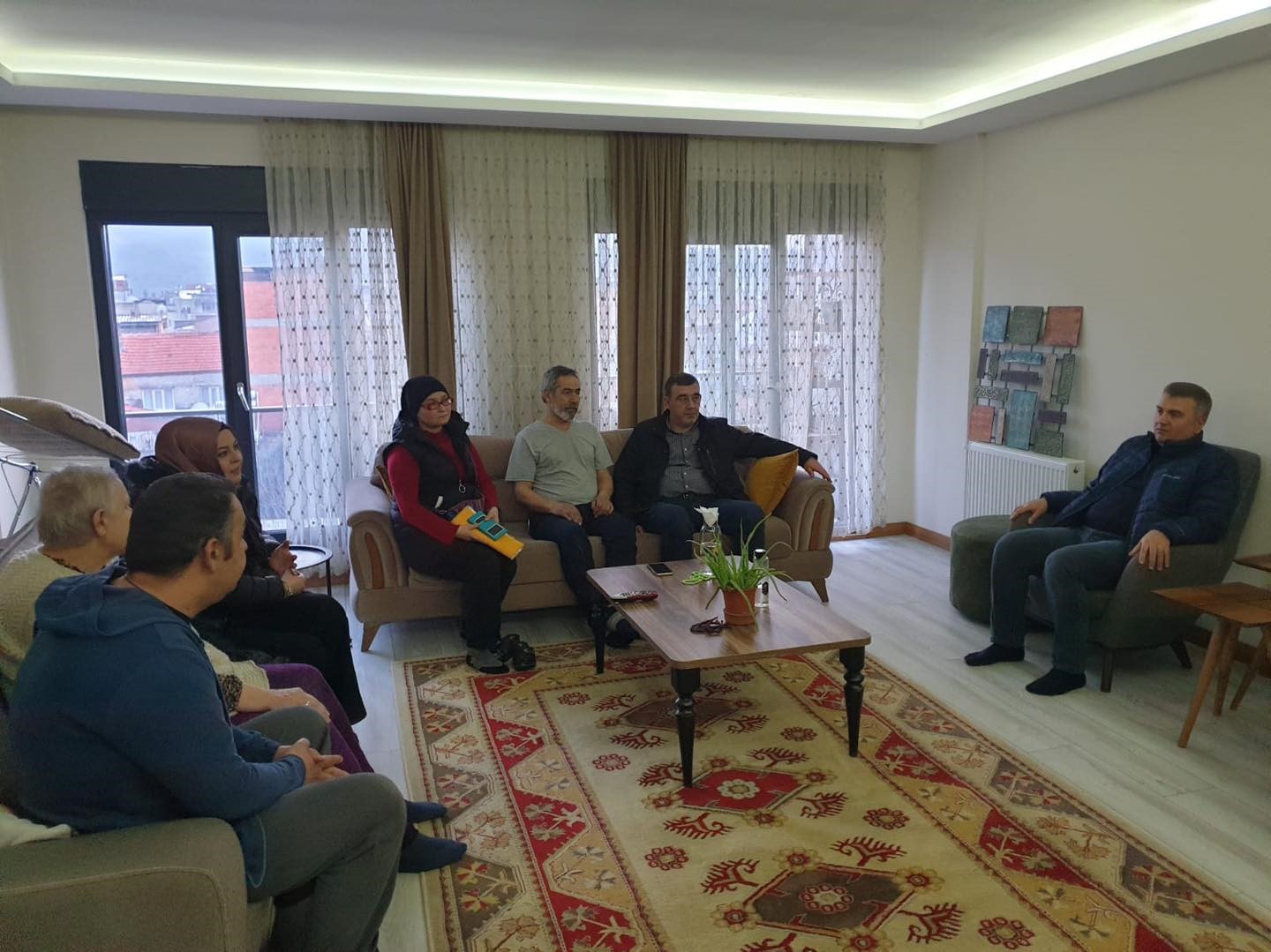 Balıkesir’in Havran ilçesinde Balıkesir AK Parti Milletvekili Mustafa Canbey ve