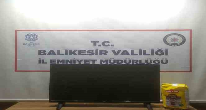 Balıkesir’in Bandırma ilçesinde iş yerinden hırsızlık olayında 1 kişi gözaltına