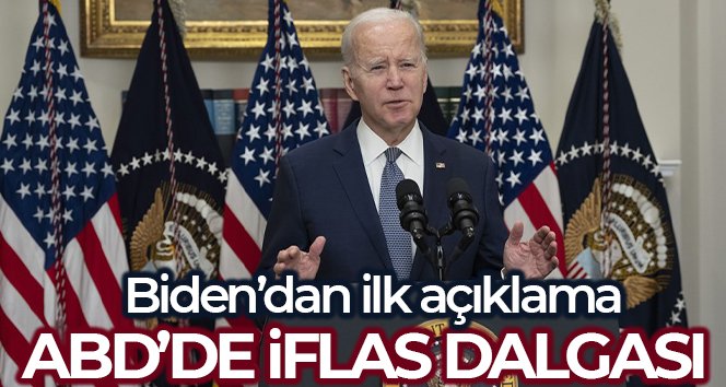 Biden: ‘Her ABD vatandaşı ihtiyaç duyduğu anda mevduatlarının ödeneceğinden emin olmalı’ ABD Başkanı Joe Biden, ülkede art arda iflas eden Silikon
