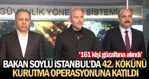 İçişleri Bakanı Süleyman Soylu, İstanbul’da gerçekleştirilen Kökünü Kurutma Operasyonu’nun detaylarını