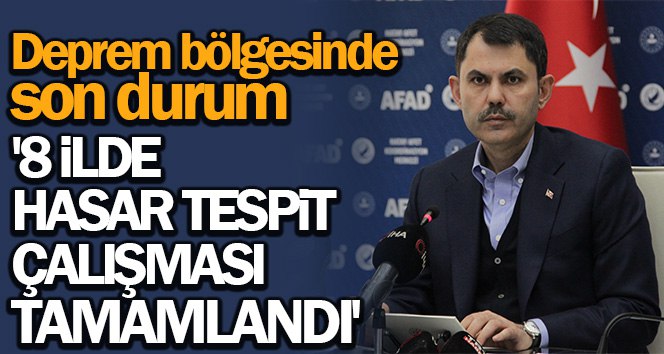 Bakan Kurum: ‘312 bin 931 binanın yıkık, acil yıkılacak, ağır ve orta hasarlı olduğunu tespit ettik’ Depremin en çok yıkıma neden olduğu illerden Hatay’da açıklamalarda bulunan