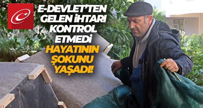 E-Devlet’ten gelen ihtarı kontrol etmedi, ailesi ve eşyalarıyla birlikte evden çıkartıldı Antalya’da 2 çocuk babası, kiralık ev tutarken imzaladığı tahliye taahhütnamesi