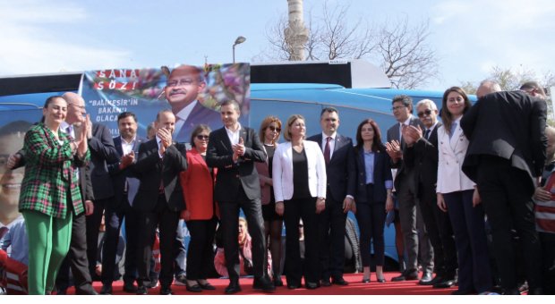 CHP “Sana söz Bandırma” diyerek adaylarını tanıttı Cumhuriyet Halk Partisi (CHP), Balıkesir Milletvekili Aday tanıtım programını Bandırma