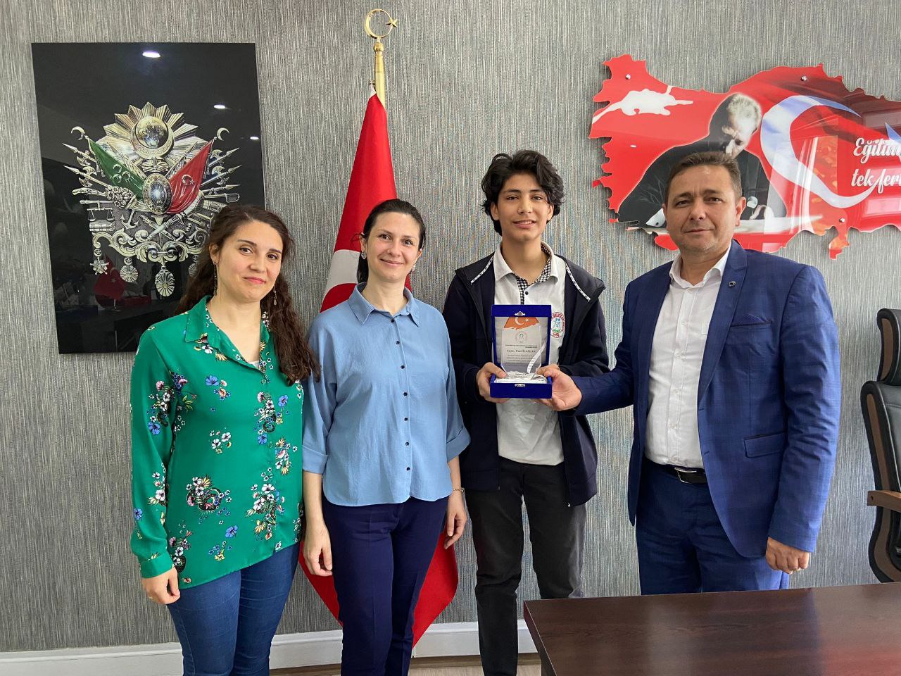 “Kazanım Değerlendirme” sınavında il birincisi Gönen’den Balıkesir’in Gönen ilçesinde Balıkesir ilinde uygulanan BİGEP (Başarıyı İzleme ve