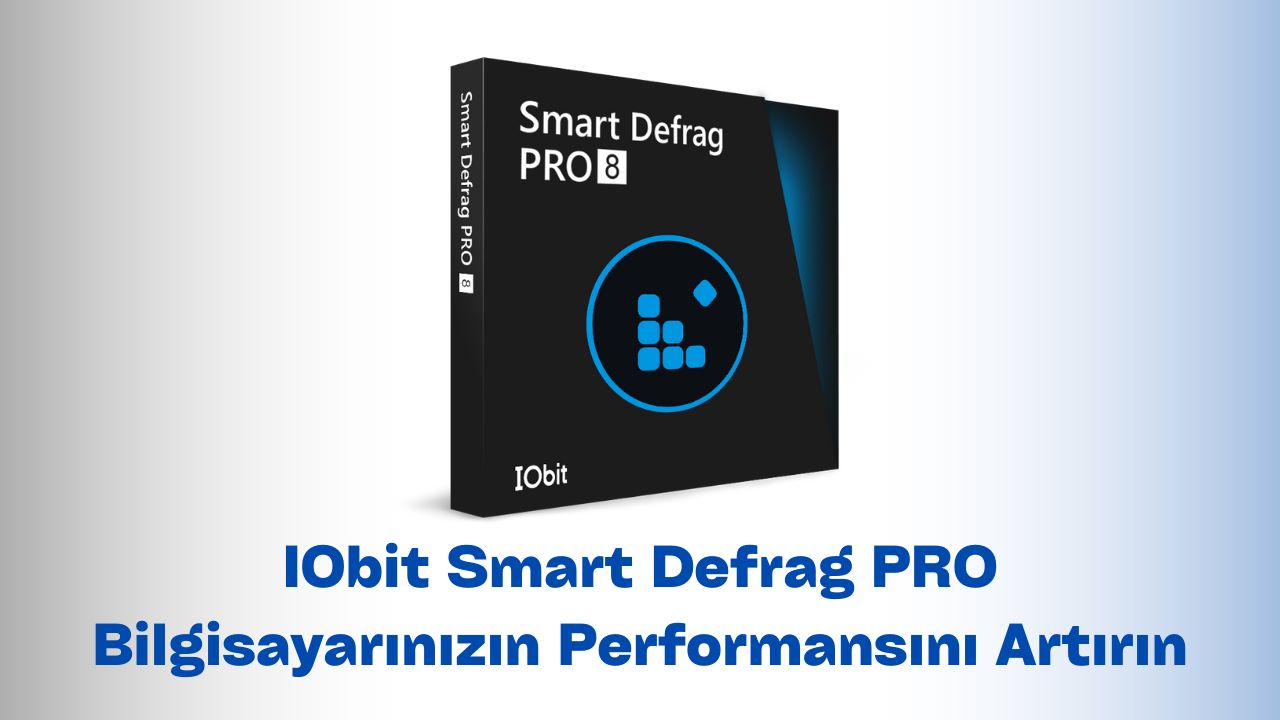 IObit Smart Defrag PRO, bilgisayarınızın sabit diskini optimize ederek daha
