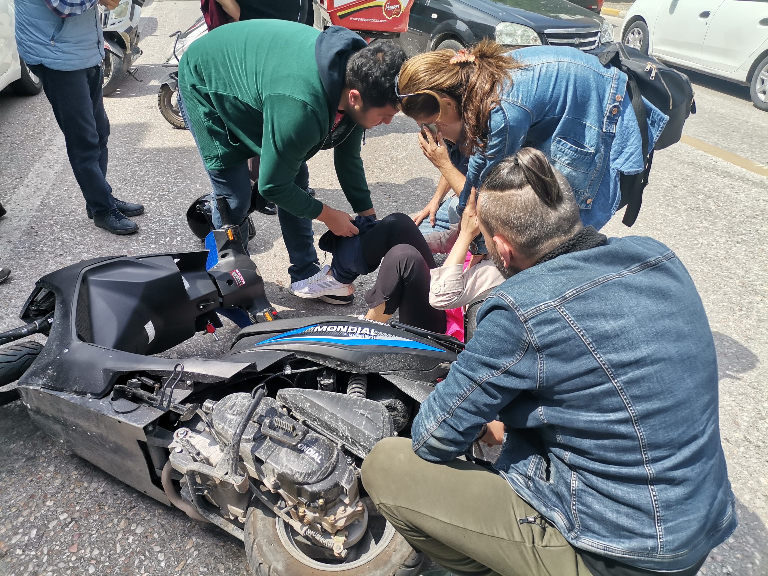Balıkesir’in Bandırma ilçesinde, trafik kazasında 1 kişi yaralandı. Edinilen bilgiye