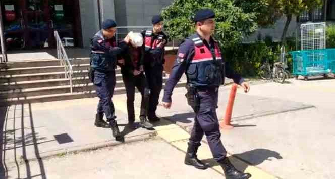 Balıkesir İl Jandarma ekiplerince Balıkesir’in Erdek ilçesinde yapılan operasyonda DEAŞ
