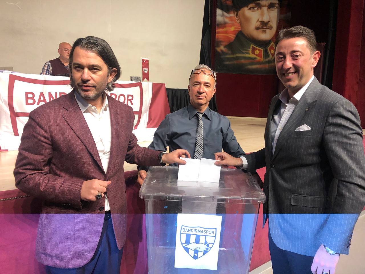 Spor Toto 1. takımlarından Bandırmaspor Olağan Genel Kurulu Barış Manço
