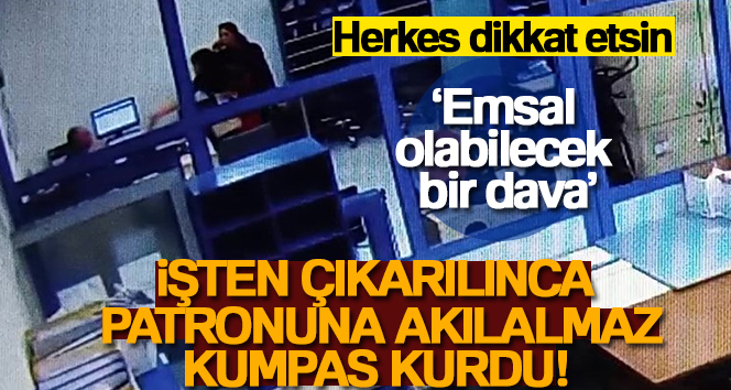 Adana’da bir kişi kendisini işten çıkaran patronundan intikam almak için