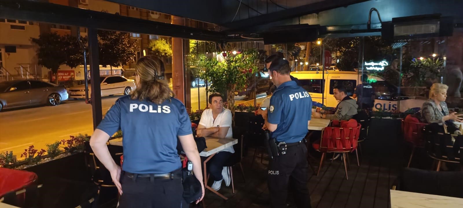 Balıkesir’de polis ekipleri il genelinde 64 ekip ve 180 personelin