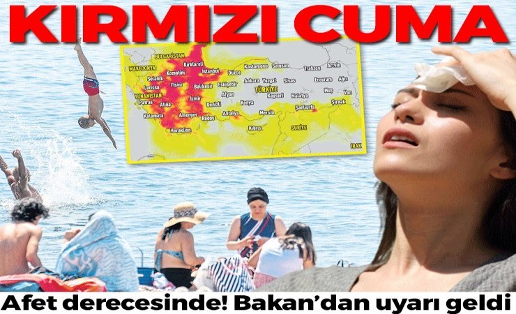 Türkiye bugünden itibaren çöl sıcaklarının etkisi altına giriyor. Hem Afrika’dan,