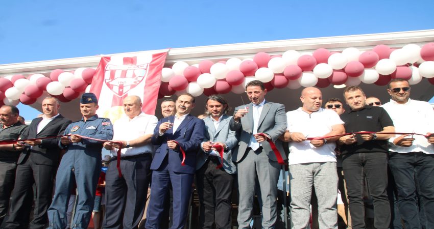 Bandırmaspor kulübünün yeni tesislerinin açılışı yapıldı TFF 1’inci Lig’in güçlü takımlarından Teksüt Bandırmaspor 2 yeni bina
