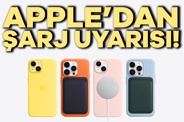 Apple; kullanıcılarından, cihazlarını şarj etmek için prizlere taktıklarında uzun süreli