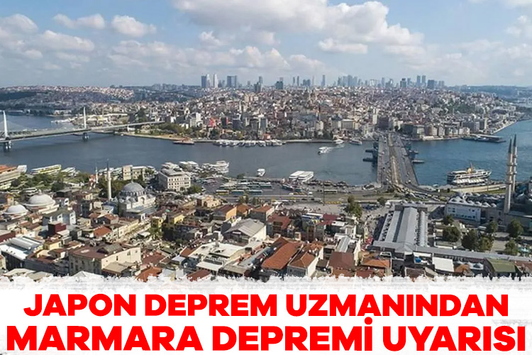 Japon deprem uzmanı Yüksek İnşaat Mühendisi Yoshinori Moriwaki, olası Marmara