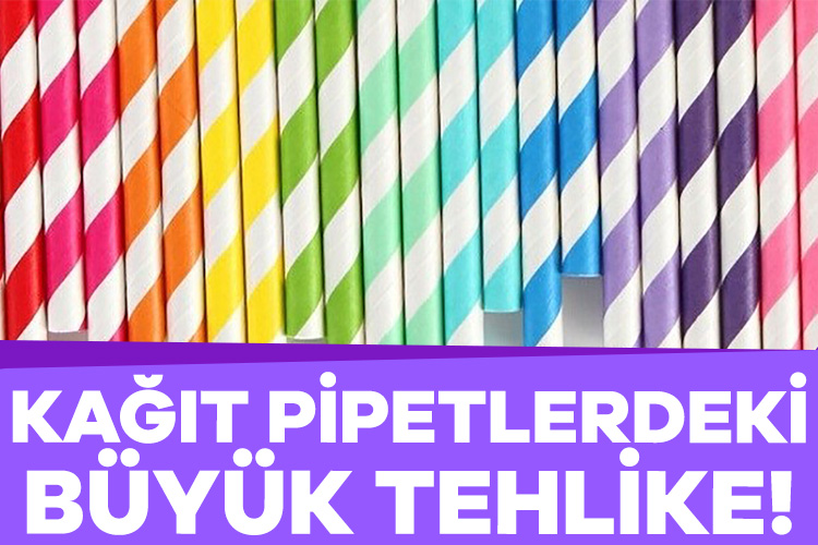 Yeni bir araştırmaya göre ekolojik olarak nitelendirilen kâğıt pipetlerde bulunan