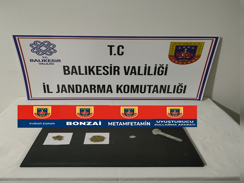 Balıkesir’in Edremit, Erdek ve Karesi ilçelerinde uyuşturucu imal ve ticareti