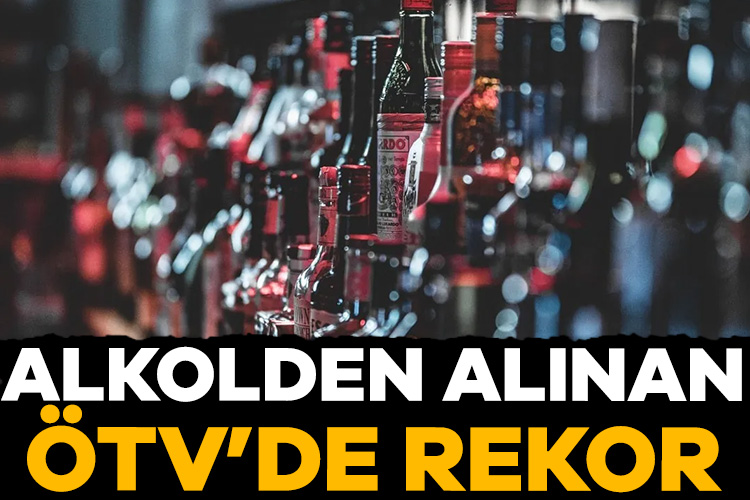 Alkolden alınan ÖTV’de rekor kırıldı Alkol ve tütün ürünlerinin vergilerine zam üstüne zam yapılırken, ocak-temmuz