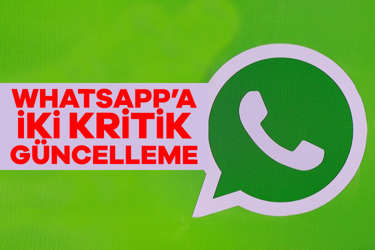 Whatsapp’a iki kritik güncelleme geliyor Meta’nın popüler mesajlaşma uygulaması WhatsApp, yakın zamanda heyecan verici yeni