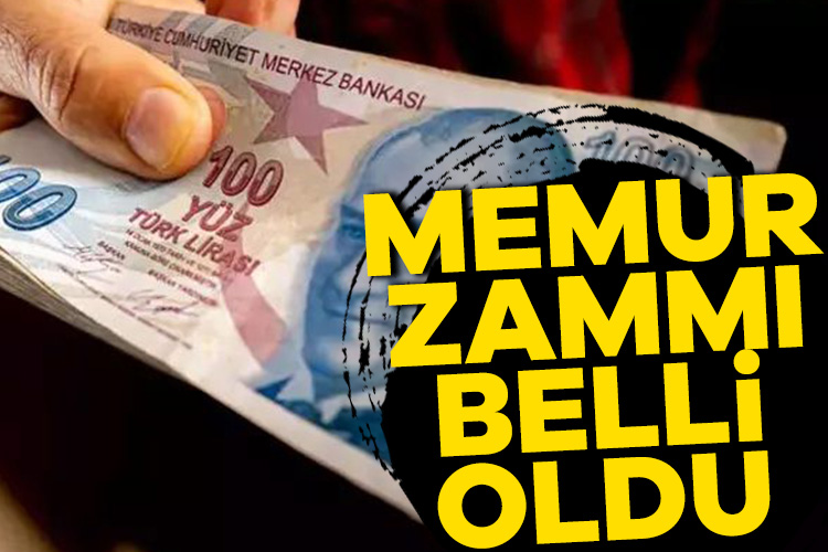 Memura zam oranı belli oldu Memur ve memur emeklilerinin 2023-2024 yılları için zam oranı belli