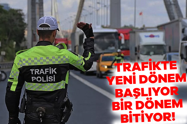 Trafikteki polis çevirmesi için sürücüleri yakından ilgilendiren haber dikkat çekti.