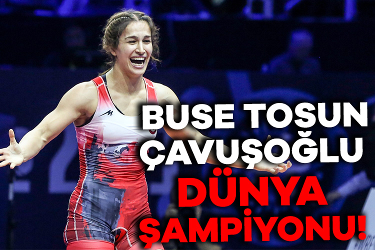 Sırbistan’da düzenlenen 2023 Dünya Güreş Şampiyonası’nda milli sporcu Buse Tosun