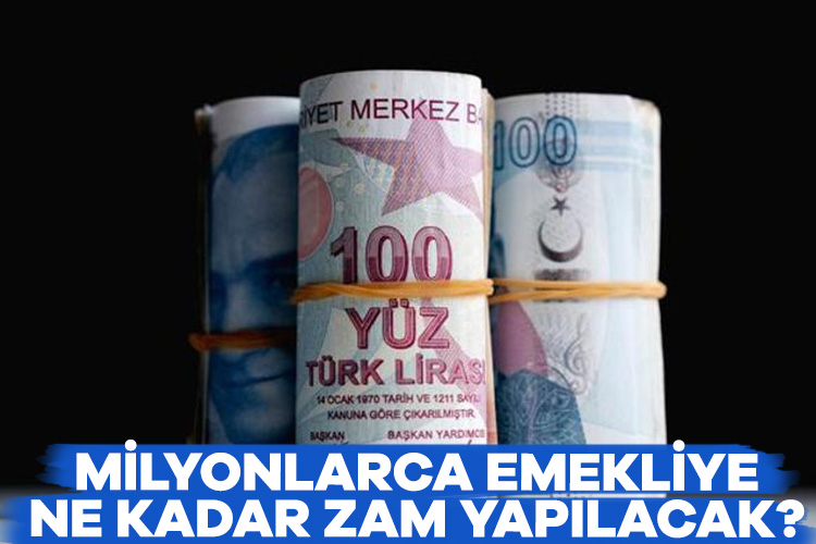 Milyonlarca emeklinin gözü kulağı zam oranlarına çevrildi. Peki en düşük