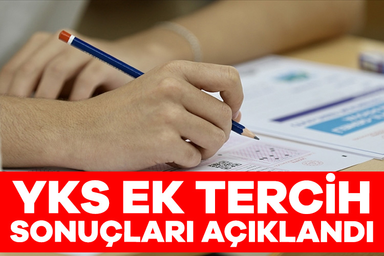 2023-YKS ek tercih sonuçları açıklandı. Adaylar, ek yerleştirme sonuçlarına ÖSYM’nin