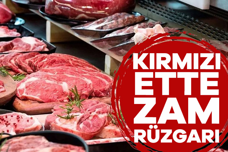 Bir buçuk aydır fiyatları düşüşte olan kırmızı et yeniden yükselişe