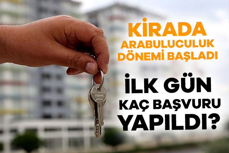 Kirada arabuluculuk dönemi başladı! ilk gün 438 başvuru yapıldı Kira anlaşmazlıklarının çözümü için yeni dönem başladı, arabuluculuk uygulaması yürürlüğe