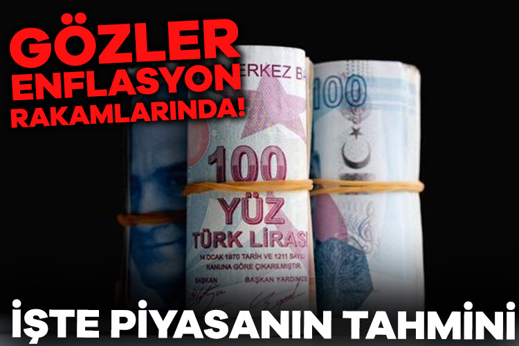 Gözler enflasyon rakamlarında! İşte piyasanın tahmini Türkiye İstatistik Kurumu, ağustos ayı enflasyon rakamlarını bugün açıklayacak. Peki