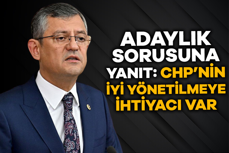 Özgür Özel’den ‘adaylık’ yanıtı: CHP’nin iyi yönetilmeye ihtiyacı var CHP Grup Başkanı Özgür Özel, Halk TV’de İsmail Küçükkaya’nın sorularını