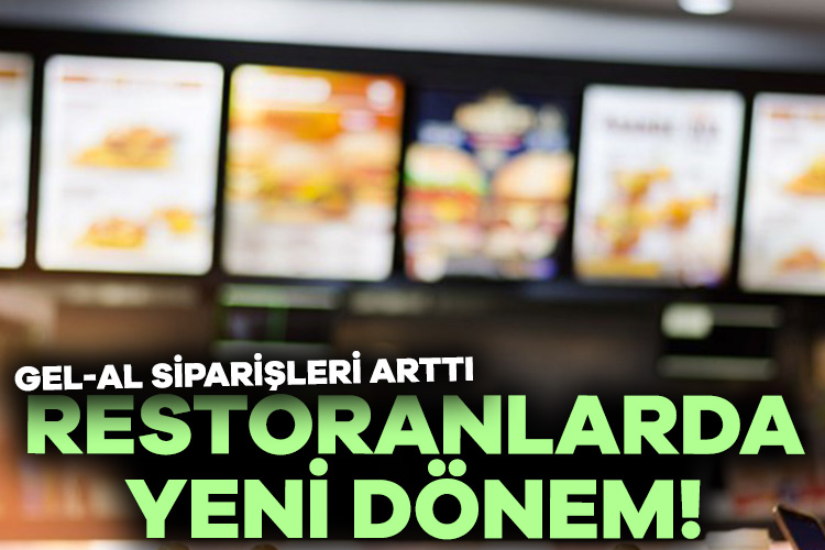 Tüketici gel-al siparişe yöneldi Enflasyon arttı, vatandaş çareyi kampanyalı ürünlere yönelmekte buldu. Restoranların “gel-al”
