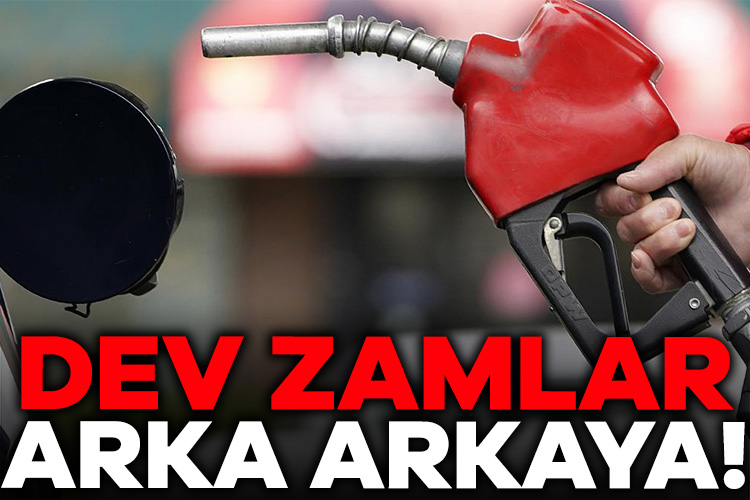 Motorinin ardından benzine de zam! Akaryakıt fiyatlarında artış devam ediyor. Motorine gelen 2 lira 3
