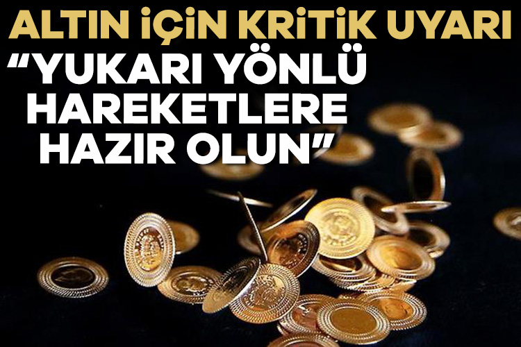 Uzman isim altın için tarih verdi: Yukarı yönlü hareketlere hazır olun Para Piyasaları Uzmanı İslam Memiş, gram altın için tarih verdi.