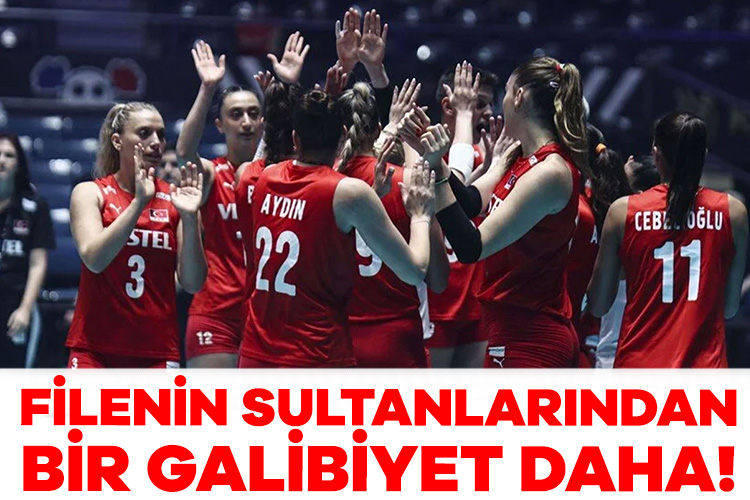 Filenin Sultanlarından bir galibiyet daha! A Milli Kadın Voleybol Takımı yeniden altın madalyayı hedefliyor. 2024