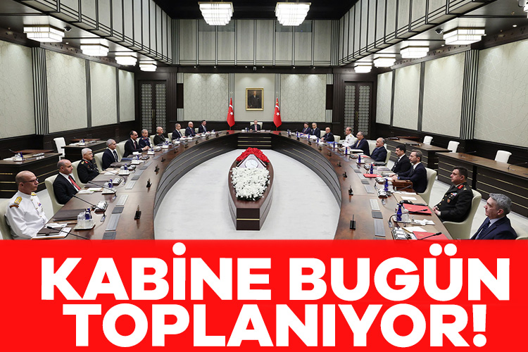 Kabine bugün Erdoğan başkanlığında toplanıyor! Yeni dönemin 8’inci Kabine toplantısı, bugün yapılacak. Enflasyonla mücadele, emekli