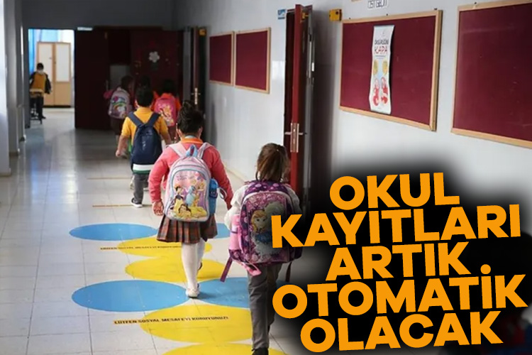 Okul kayıtları artık otomatik olacak: ‘Bağış’ isteme sona eriyor Okula kayıt sürecinde birçok velinin başvurduğu ‘adres taşıma’, sınıf ve