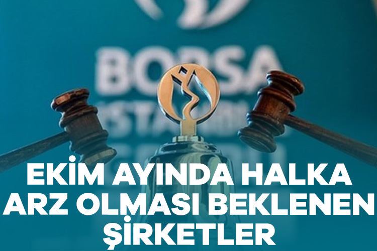 Borsa ile ilgilenenler Ekim ayında halka arz edilecek şirketler listesi