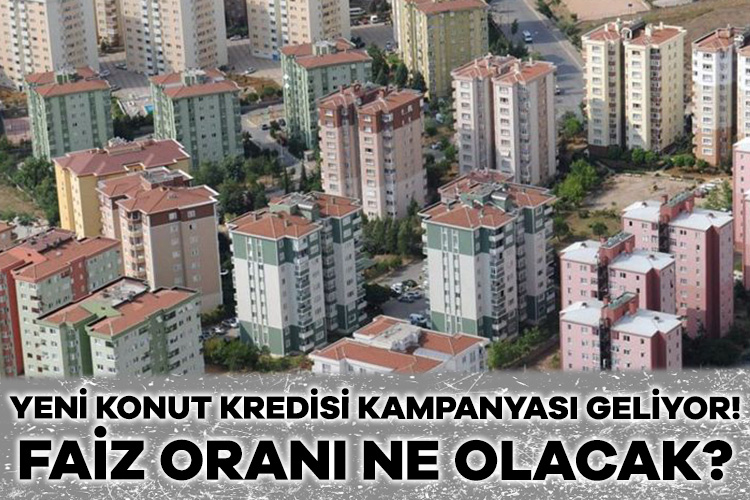 Dar gelirliye konut kredisi kampanyası geliyor. Uygun fiyatlı üretilecek konutlara kamu bankaları