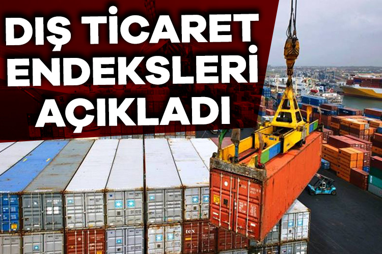 İhracat birim değer endeksi Ağustos ayında bir önceki yılın aynı