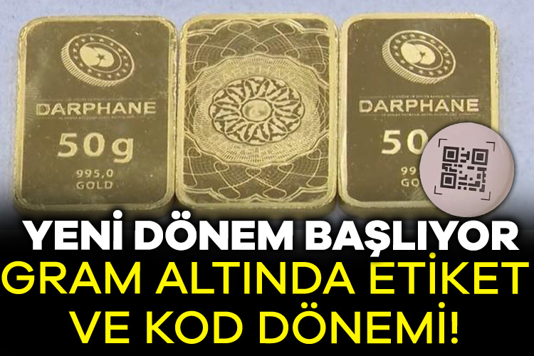 Bundan böyle bütün gram altınlar ambalaj içinde ve sertifikalı olarak