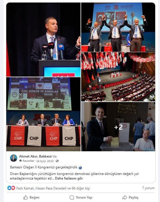 Bırakın 400 belediyeyi 66 beğeniyi zor almış! “31 Mart’ta Balıkesir Büyükşehir’i alacağız” tablosunda kendisini göremeyen Ahmet Akın,