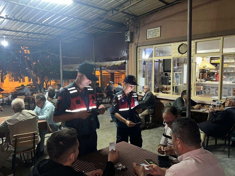 Balıkesir’de polis ve jandarma ekiplerinin katılımı ile il genelinde 782