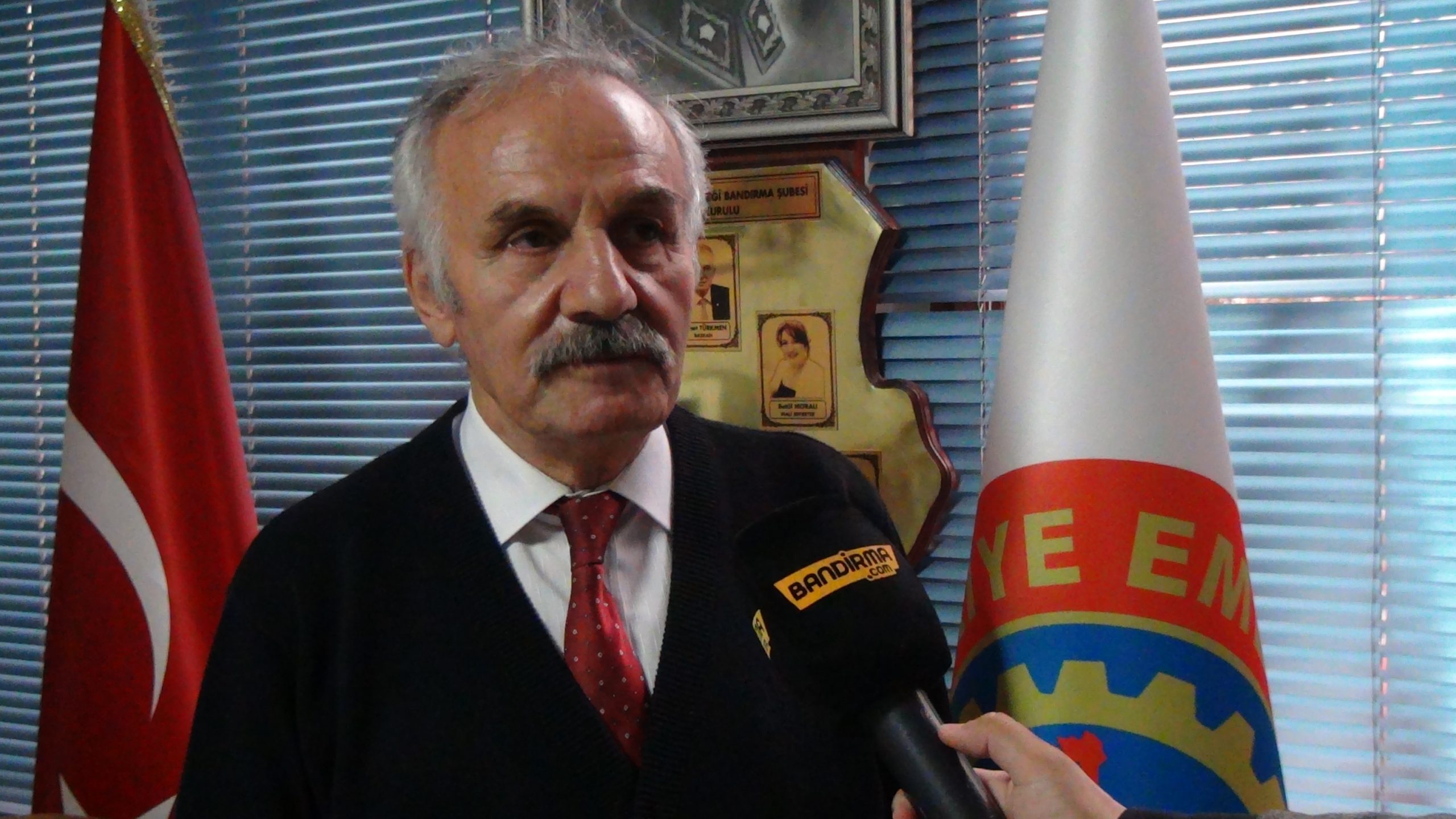 Türkiye Emekliler Derneği Bandırma Şube Başkanı Ahmet Türkmen, Türkiye Cumhuriyeti’nin