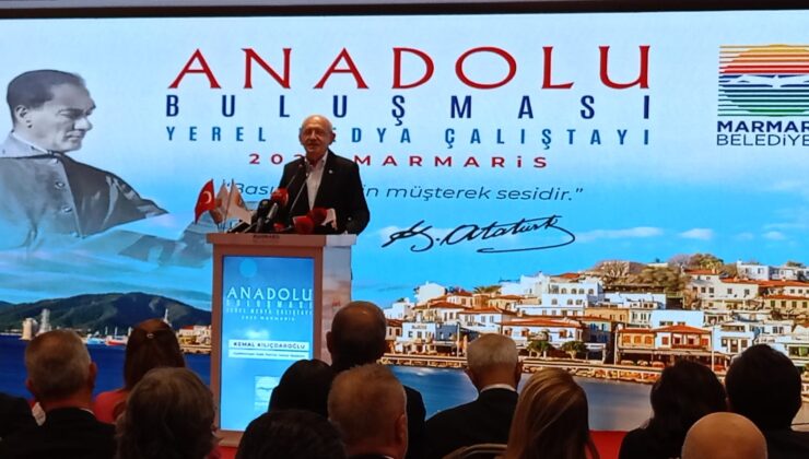 Çalıştay’da konuşan CHP Lideri Kemal Kılıçdaroğlu, medyanın demokrasinin ana aktörü